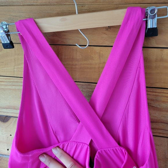 CROSBY by Mollie Burch Hot Pink Dress NWT - Picture 6 of 7